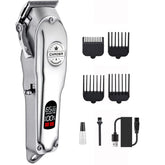 Professional Rechargeable Dog Hair Clipper – All-Metal, Low-Noise Pet Trimmer