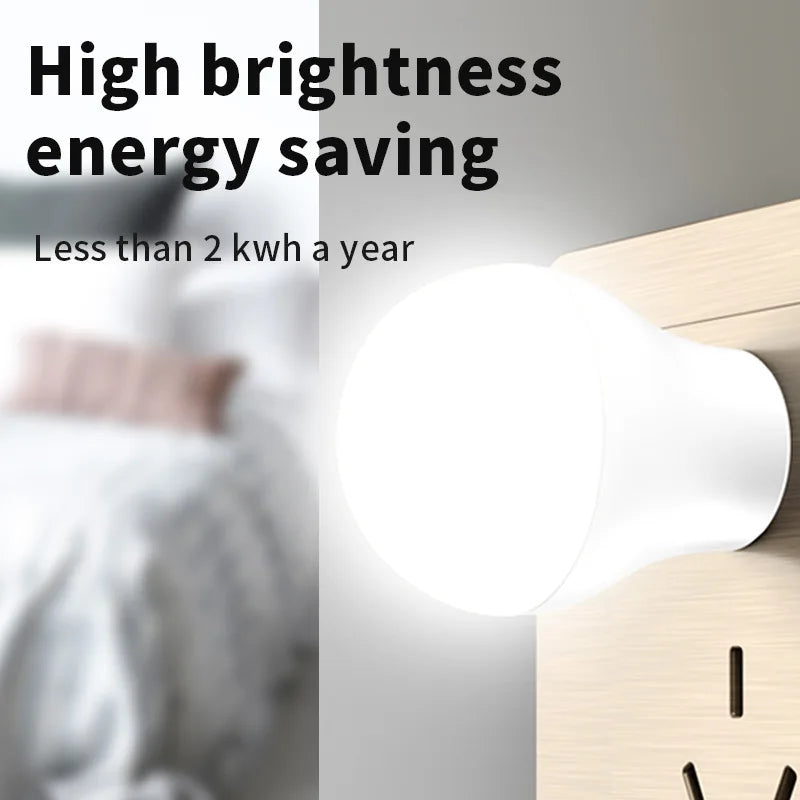 3/2/1PCS Mini USB Plug Lamp Computer Mobile Power Charging USB Small LED Night Light Eye Protection Light 5V 1A USB Gadgets