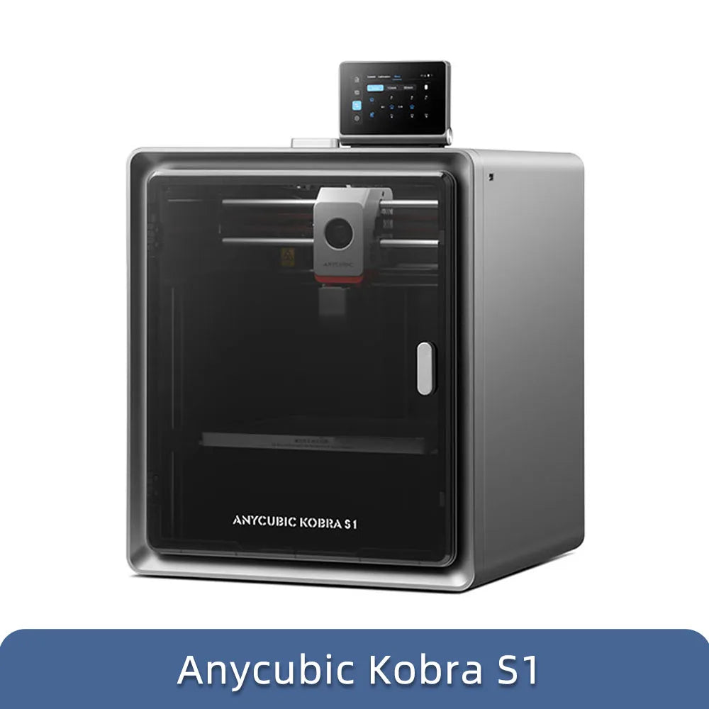 Anycubic Kobra S1 Combo Multi-Color 3D Printer High Precision Core XY Stable Structure Ultra-Quiet Max Speed 600mm/s 3D Printer