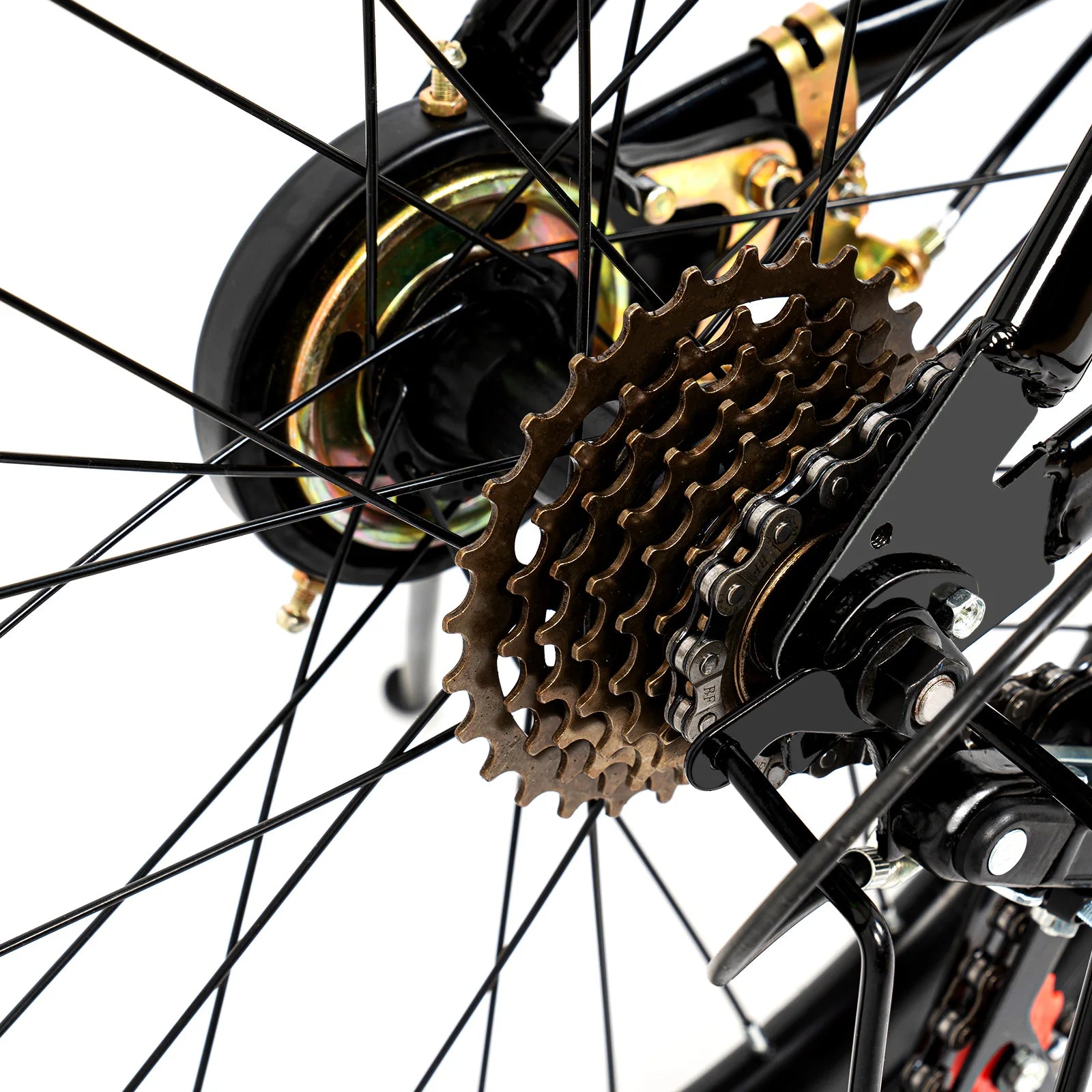 20"  7 Speeds Mountain Bike Kids Bicycle Dual-Disc Brakes Unisex Children's Bicycle Height Adjustable MTB Boys Girls Riding Bike