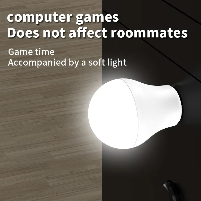 3/2/1PCS Mini USB Plug Lamp Computer Mobile Power Charging USB Small LED Night Light Eye Protection Light 5V 1A USB Gadgets