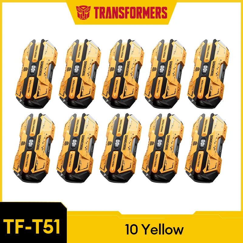 TRANSFORMERS Bluetooth Gaming Headset – TF-T51, LED, Wireless with AI Features