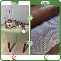 10 Pack Scat Mat For Cats With Spikes, Cat Repellent Mat Deterrent Indoor, Training Pads Keep Dogs And Cats Off Couch